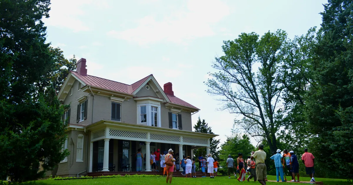 Illustration of Frederick Douglass National Historic Site