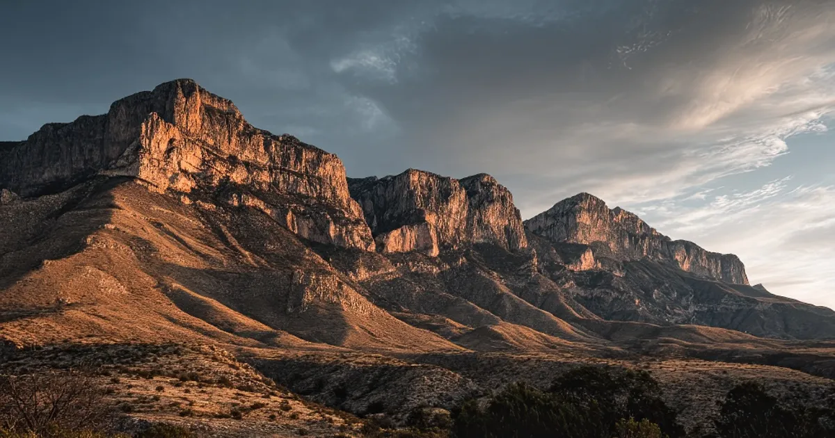 Illustration of Guadalupe Mountains National Park