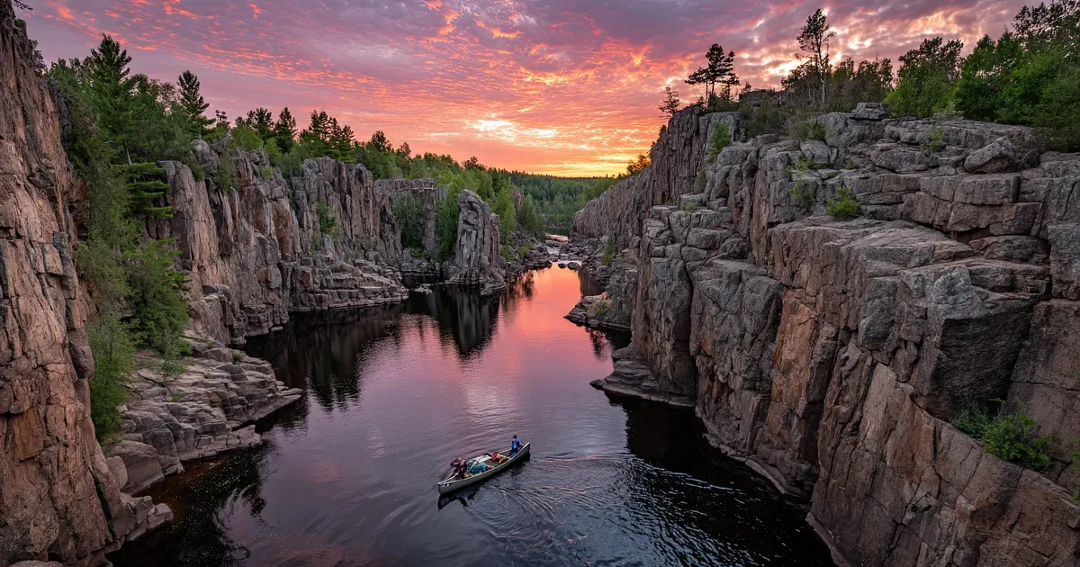Illustration of Voyageurs National Park